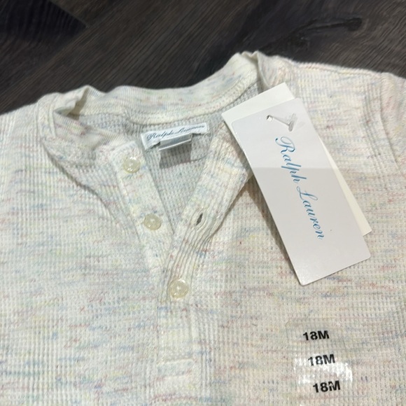 Ralph Lauren Waffle Dress - 18M - Picture 2 of 2